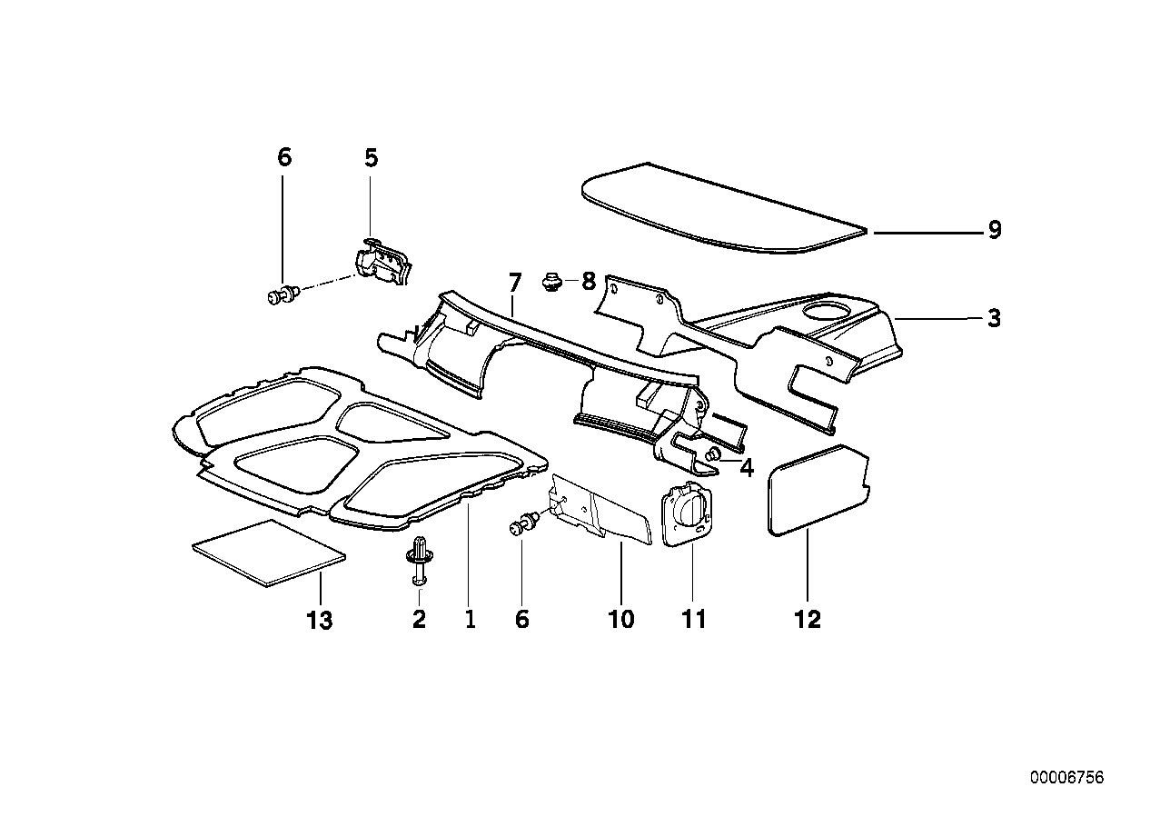 Genuine BMW 51488233855 Sound Insulating Door Front Left | ML Performance EU Car Parts