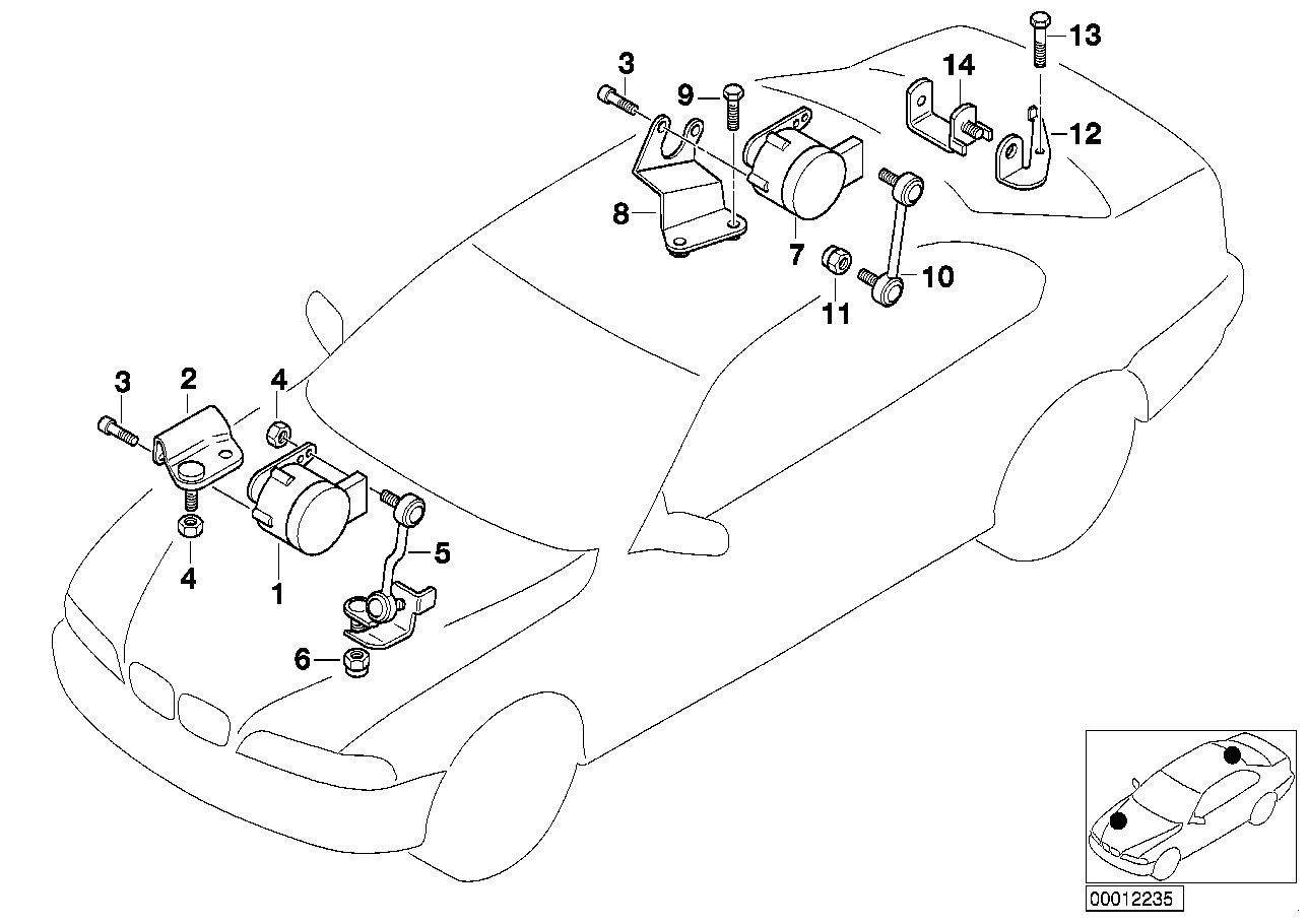 Genuine BMW 37146766778 Front Angle Joint | ML Performance EU Car Parts