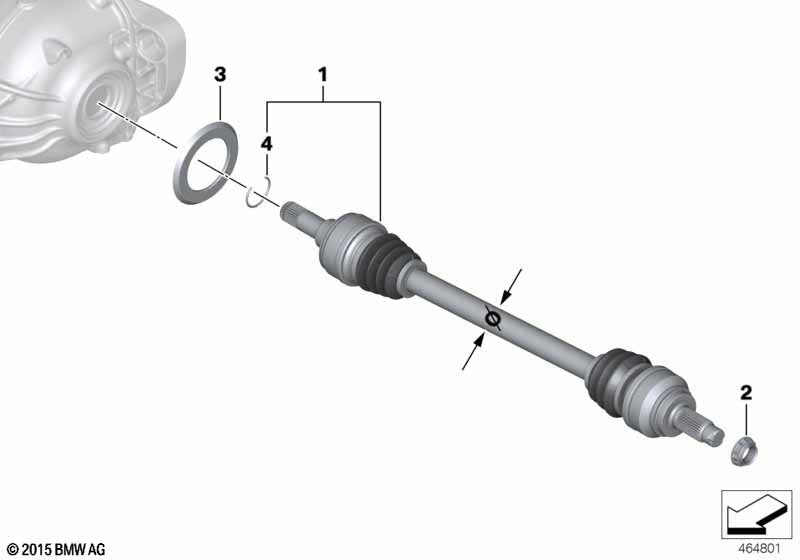 Genuine BMW 33205A318F8 Dust Guard Ring, Plastic HAG 215/225 | ML Performance EU Car Parts