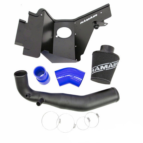 Ramair JSK-126-BL Performance Foam Induction Kit for 2.3 Ecoboost Ford Mustang - Blue Hose