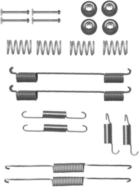 Mintex MBA861 Accessory Kit, brake shoes