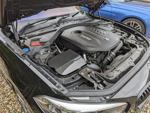 Ramair JSK-249-BK Performance Foam Induction Kit With Carbon Lid for BMW 1/2/3/4 Series 3.0T B58