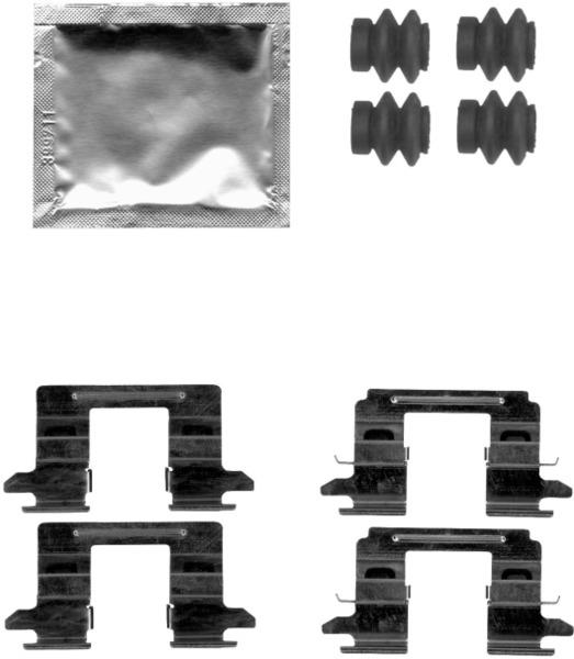TEXTAR 82514600 Brake Pad Fitting Kit