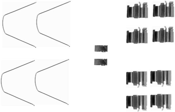 TEXTAR 82062000 Brake Pad Fitting Kit