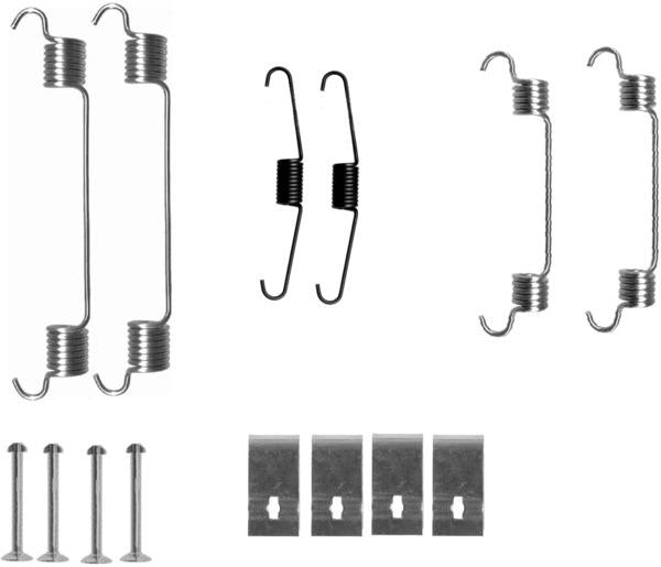 TEXTAR 97032400 Brake Shoe Fitting Kit