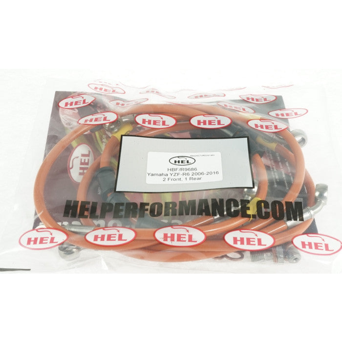 HEL Performance CL-HBK9686 Full Length Race Braided Brake Lines | ML Performance Car Parts