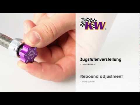 KW 15281020 Coilover suspension V2 inox