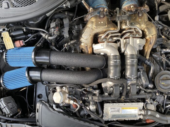 VTT-AUDI-4.0T-INTAKES 2.5″ Billet Audi 4.0T Intakes