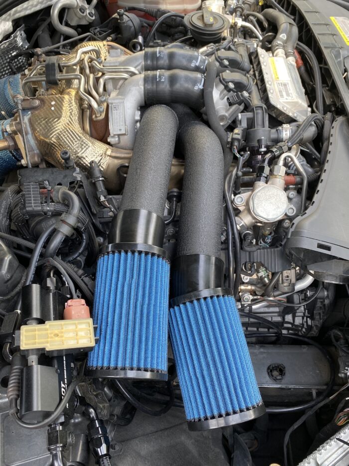VTT-AUDI-4.0T-INTAKES 2.5″ Billet Audi 4.0T Intakes