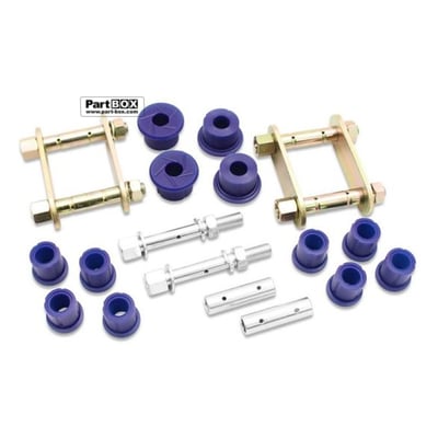 SuperPro KIT070SK Rear Greasable Shackle and Bush Kit