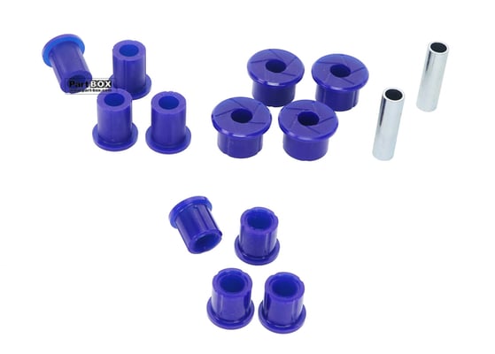 SuperPro KIT077K Toyota Hilux & Isuzu D-Max Rear Leaf Spring - Bushing Kit