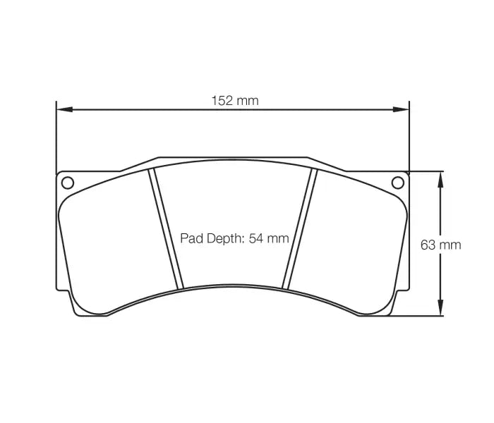 Pagid S1904T2E001 Brake Pad S1904 RST 2E