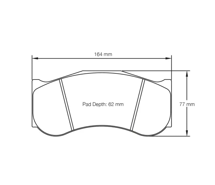 Pagid S2017L1E001 Brake Pad S2017 RSL 1E