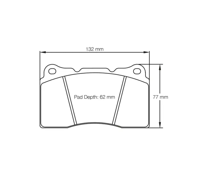 Pagid S2487T5E001 Brake Pad S2487 RST 5E