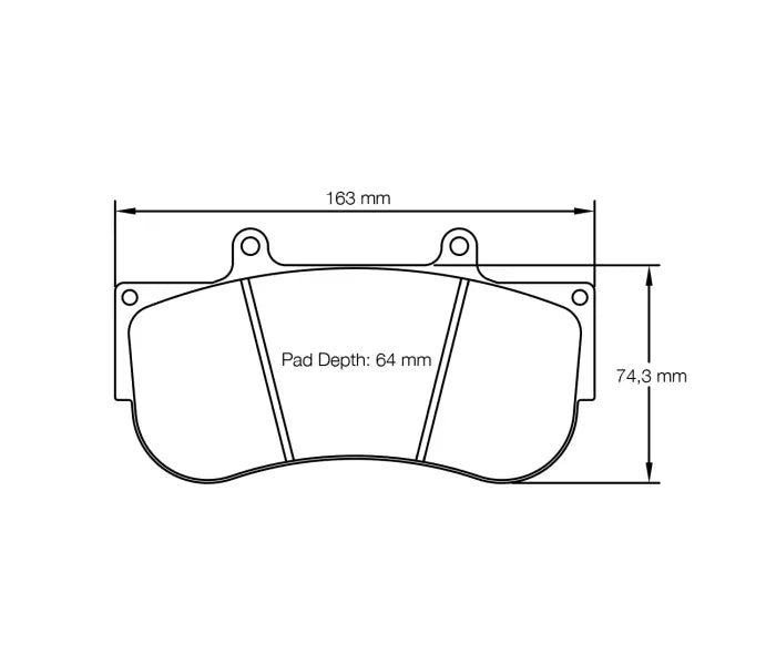 Pagid S2564T03001 Brake Pad S2564 RST 3