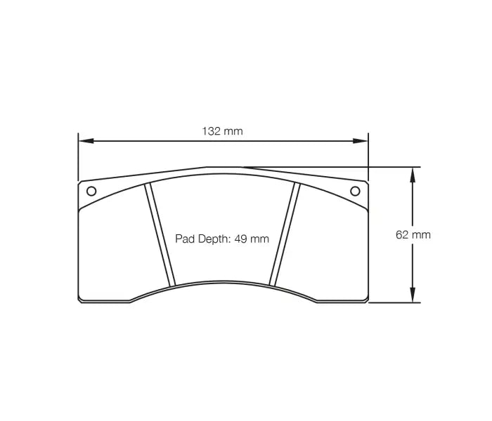 Pagid S2704R19B01 Brake Pad S2704 RSL 19 (bedded)