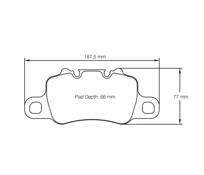 Pagid S4925C01B01 Brake Pad S4925 RSC 1 (bedded)