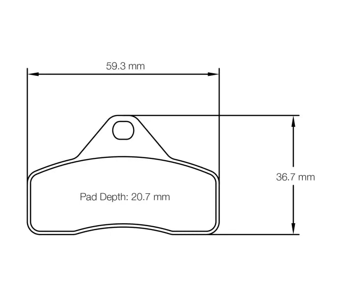 Pagid S5102K01001 Brake Pad S5102 K 1
