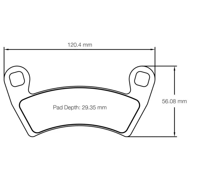Pagid S6000UT1001 Brake Pad S6000 UT 1