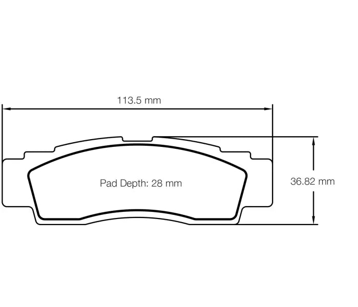 Pagid S6003UT2001 Brake Pad S6003 UT 2