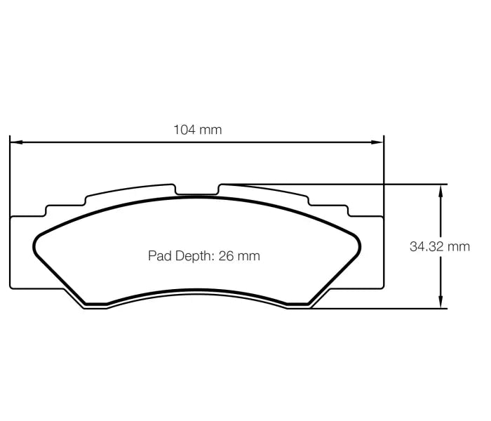 Pagid S6004UT2001 Brake Pad S6004 UT 2