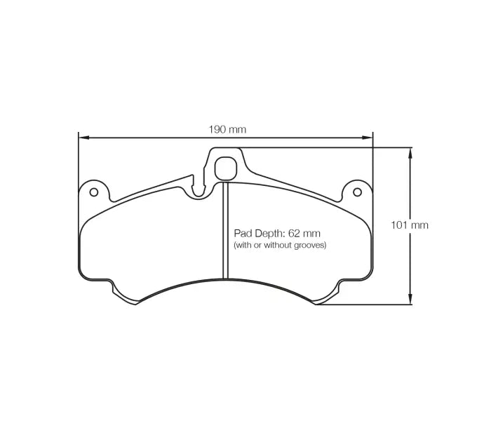 Pagid S8004T03B01 Brake Pad S8004 RST 3 (bedded)