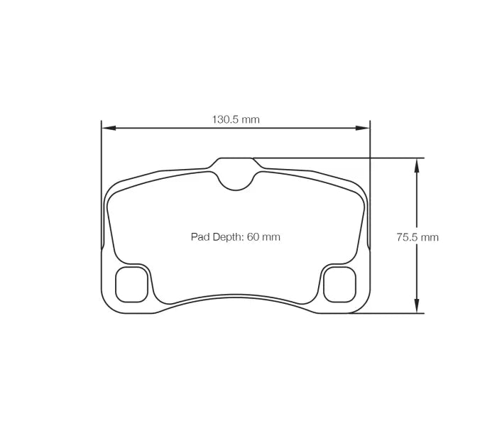 Pagid S8006C01B01 Brake Pad S8006 RSC 1 (bedded)