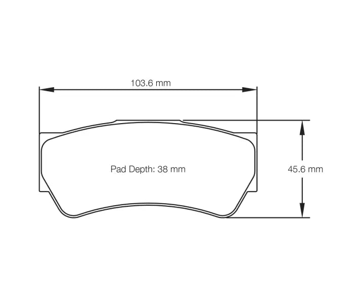 Pagid S8049R42B01 Brake Pad S8049 RS 42 (bedded)