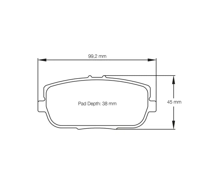 Pagid S8077R29001 Brake Pad S8077 RSL 29