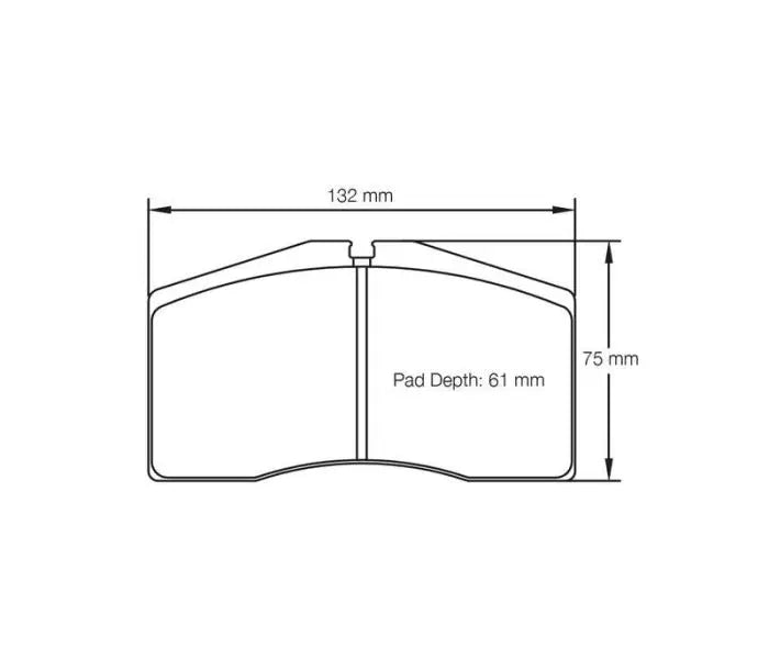 Pagid S8090T02001 Brake Pad S8090 RST 2