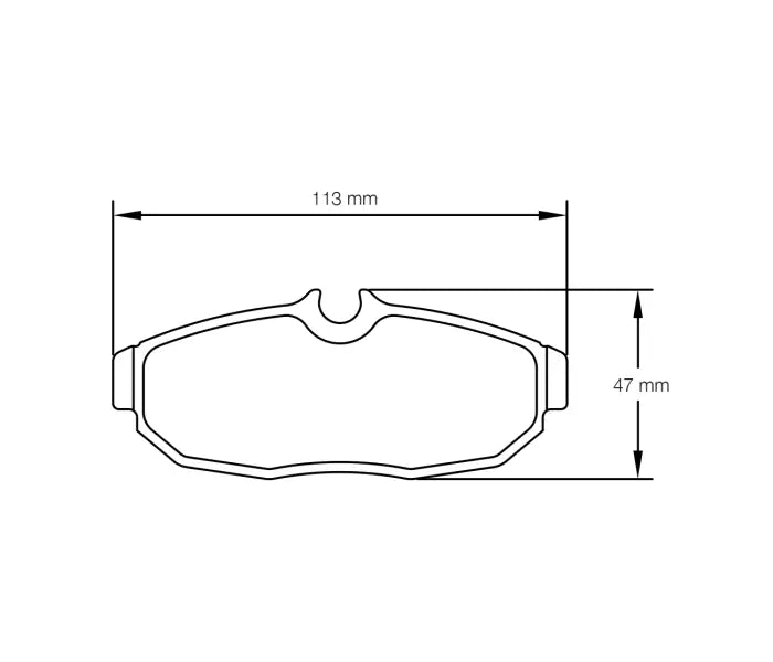 Pagid S8113T04001 Brake Pad S8113 RST 4