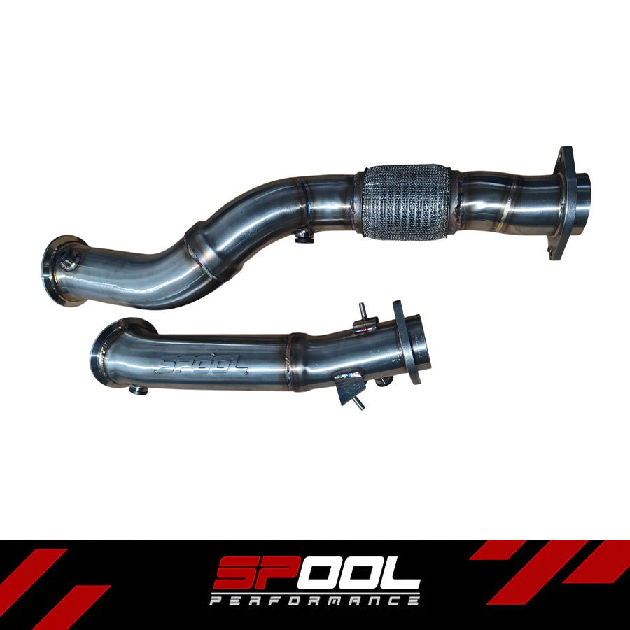 Spool Performance SP-S58-DP S58 Stainless Steel Race Downpipe FITS G80/G82/G83 BMW M3 & M4, G87 M2 | ML Performance Car Parts