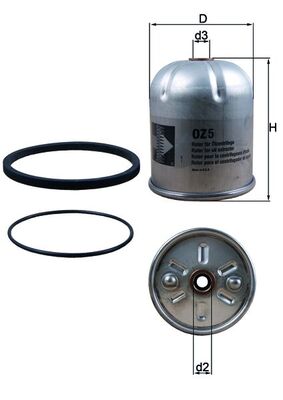 Mahle OZ5D - Oil Filter