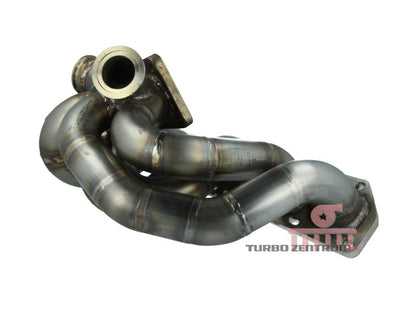 Turbozentrum 428500 Turbo Manifold VAG R32 / V6 24V Twinscroll T4-flange 2x MV-S WG.-port - Stainless Steel