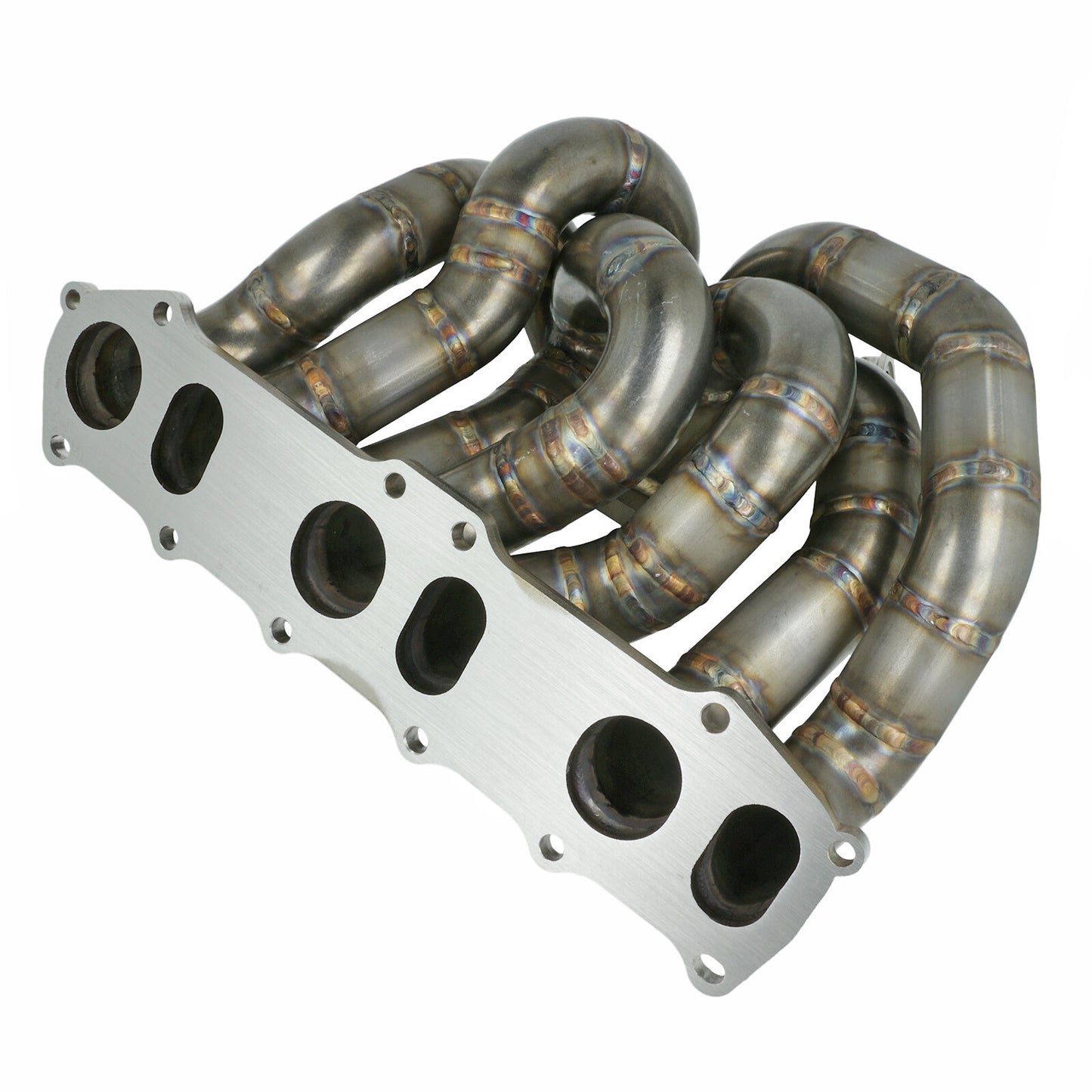 Turbozentrum 428498 Turbo Manifold VAG VR6 2.8 / 2.9L Twinscroll T4-flange 2x MV-S WG.-port - Stainless Steel