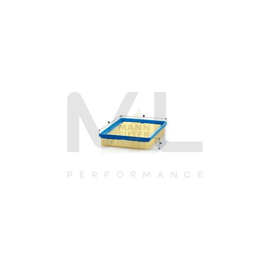 MANN-FILTER C 2469 Air Filter Filter Insert | ML Performance Car Parts