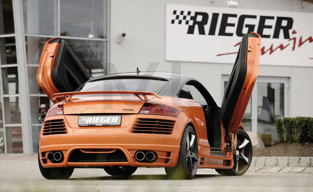 Rieger 00055158 Audi 8J TT Rear Bumper 8 | ML Performance EU Car Parts