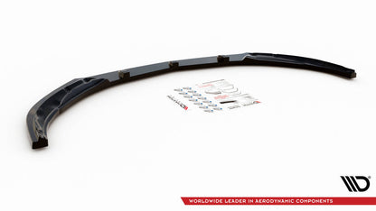 Maxton Design Mercedes Benz C63 AMG Coupe C205 (Facelift) Front Splitter V.1