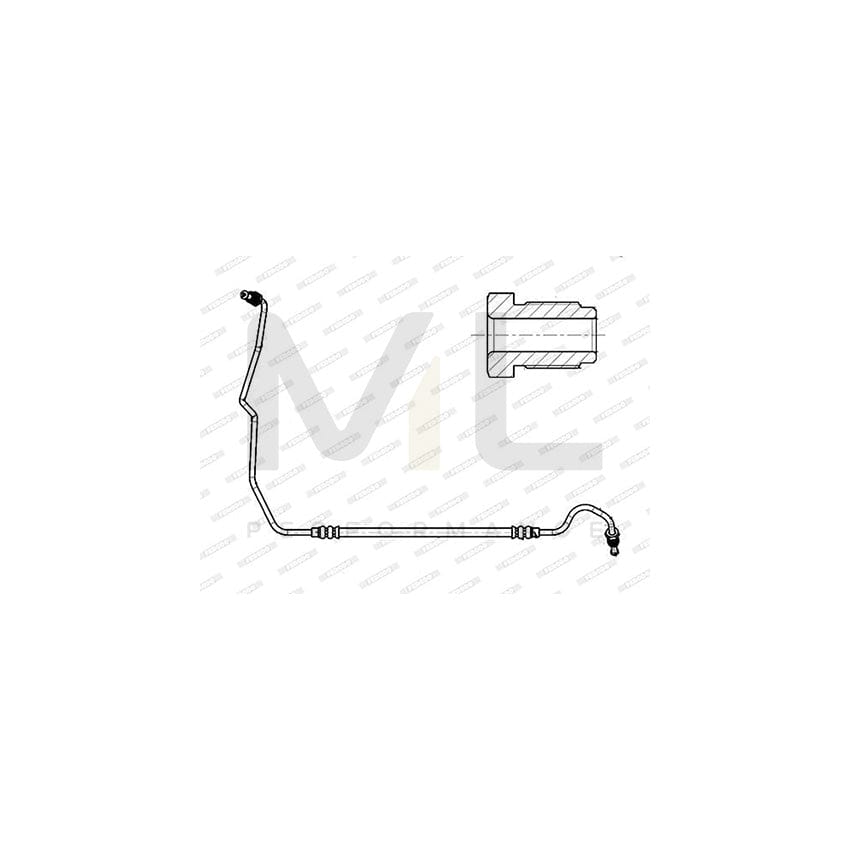 FERODO FHY3354 Brake Hose 195mm | ML Performance Car Parts