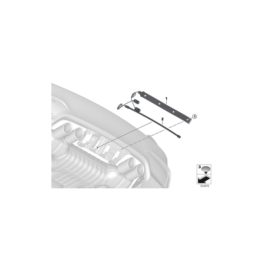 Genuine BMW 61358088969 F91 F93 F92 Sensor For Ca (Inc. M8) | ML Performance EU