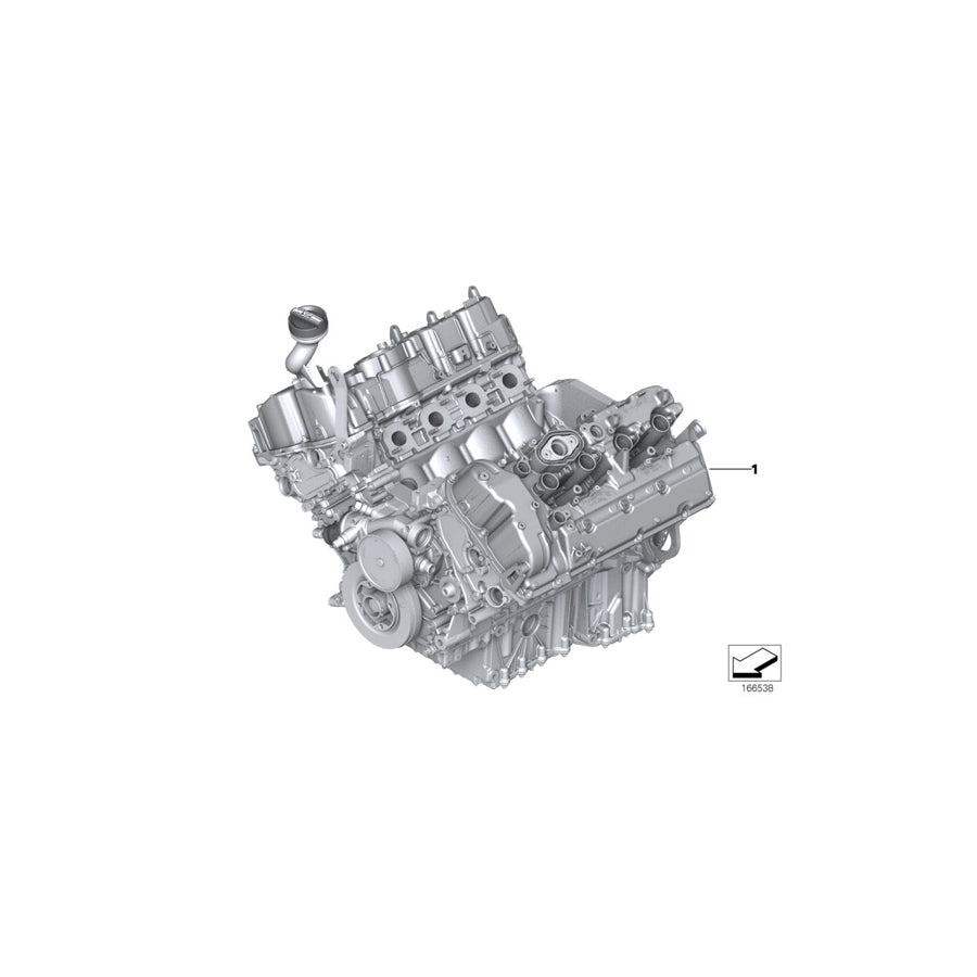Genuine BMW 11002296762 E70 E71 Short Engine S63B44A (Inc. X5 M & X6 M) | ML Performance EU