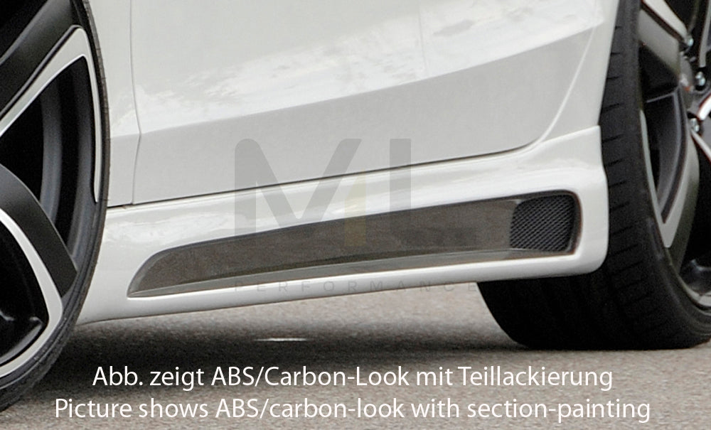Rieger 00055504 Audi B8 B81 Side Skirt (A4 & S4) 1 | ML Performance EU Car Parts