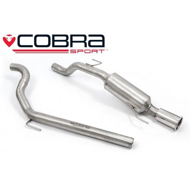 [TO BE DELETED] Cobra Exhaust Vauxhall Corsa D 1.6 SRI (10-14) Cat Back Performance Exhaust