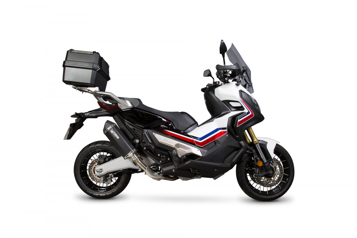 Scorpion RHA178BCER Honda X-ADV 750 Serket Parallel Slip-On - Black Ceramic Coated Sleeve | ML Performance EU EU