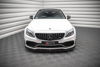 Maxton Design Mercedes Benz C63 AMG Coupe C205 (Facelift) Front Splitter V.1