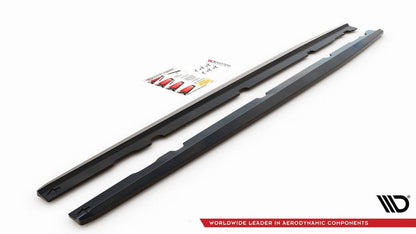 Maxton Design Mercedes Benz C63 AMG Coupe C205 (Facelift) Side Skirts Diffusers V.1
