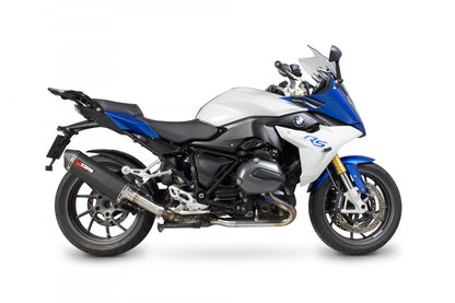 Scorpion RBM79BCER BMW Serket Parallel Slip-On - Black Ceramic Coated Sleeve (R1200 R / R1200 RS) | ML Performance EU EU