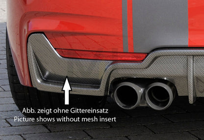 Rieger 00088057 BMW 4 Series F32 F33 F36 Rear Diffuser 7 | ML Performance EU Car Parts