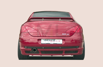 Rieger 00052116 Peugeot 307 Rear Diffuser 1 | ML Performance EU Car Parts