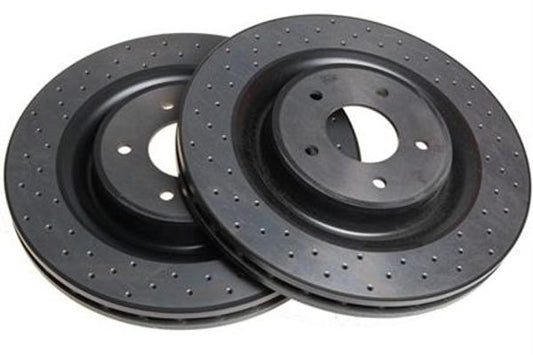 Aston Martin 28-123818-AA X2 DB7 Vantage Front Brake Discs (Pair) | ML Performance EU Car Parts